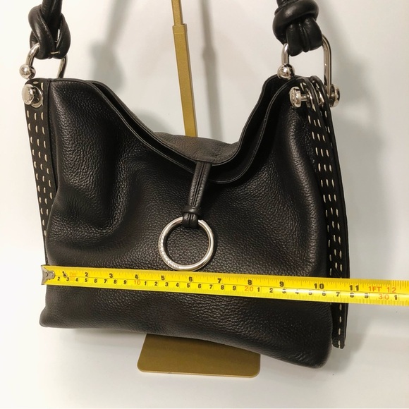 BCBGMaxAzria Signature Brown Shoulder Bag - Picture 14 of 16